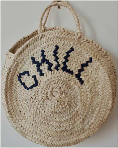 Textile accessories: bag, scarf, hat