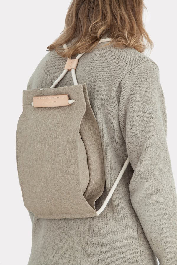 Backpack made from recycled material